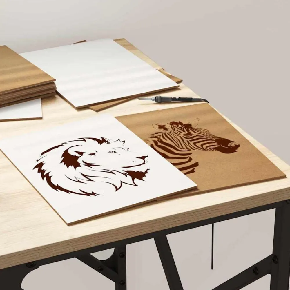 vidaXL Paneles Decorativos 12 pcs 21 x 30 x 0,27 cm White