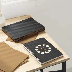 vidaXL Paneles Decorativos 12 pcs 15 x 21 x 0.27 cm Roble negro Hot