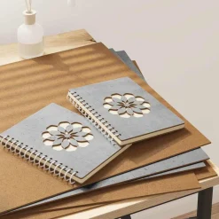 vidaXL Arte Y Ocio-Paneles Decorativos 12 pcs Gris Concreto 40 x 60 x 0.27 cm