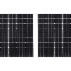 vidaXL Suministros Eléctricos-Paneles Solares Aluminio