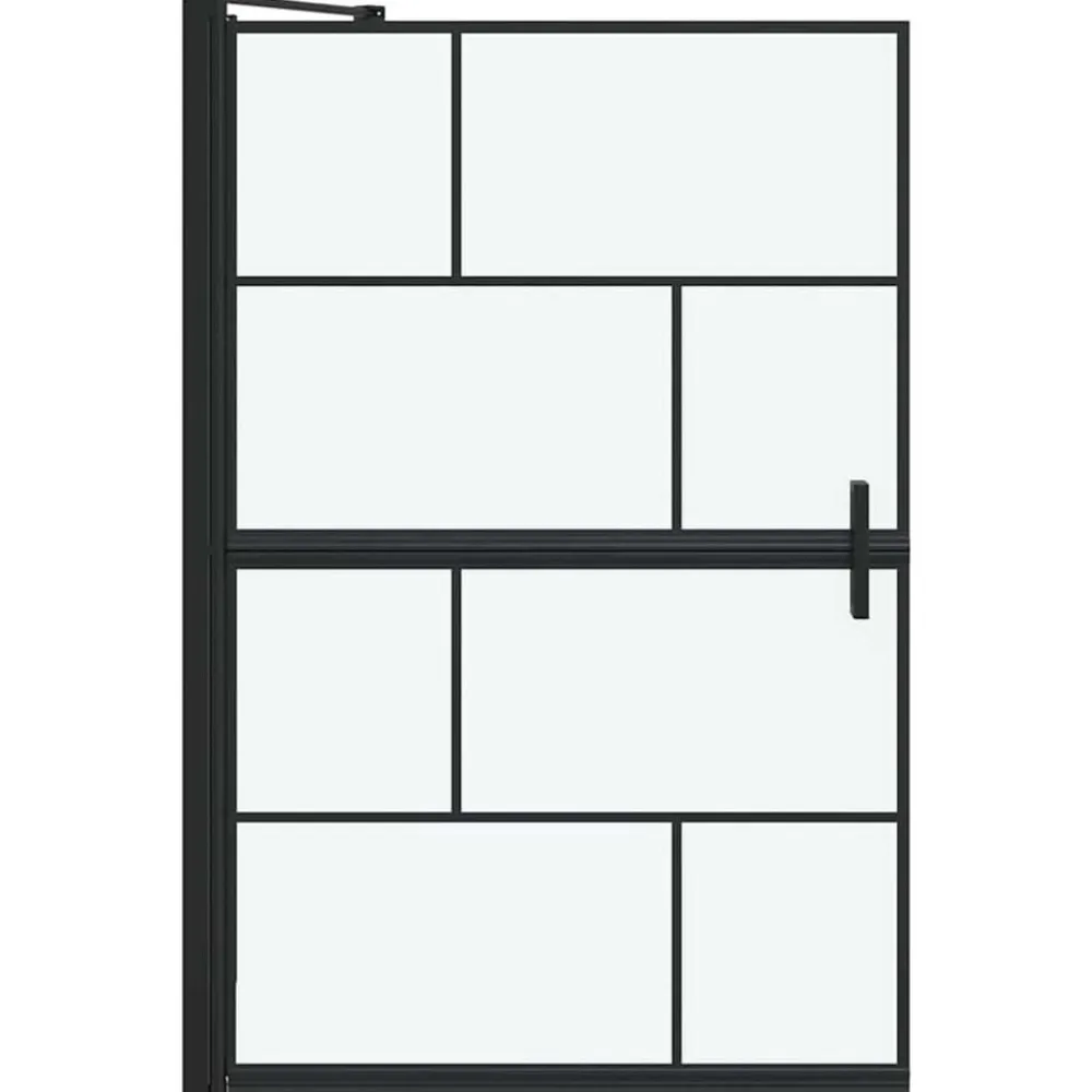 vidaXL Pantalla de ducha de baño Manual 116 x 68 x 128 cm Hot
