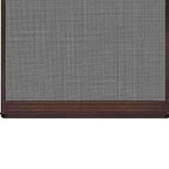 vidaXL Pantalla de Insectos con Bisagra Marrón y Negro 100 x 215 cm Marr&oacute;n Outlet