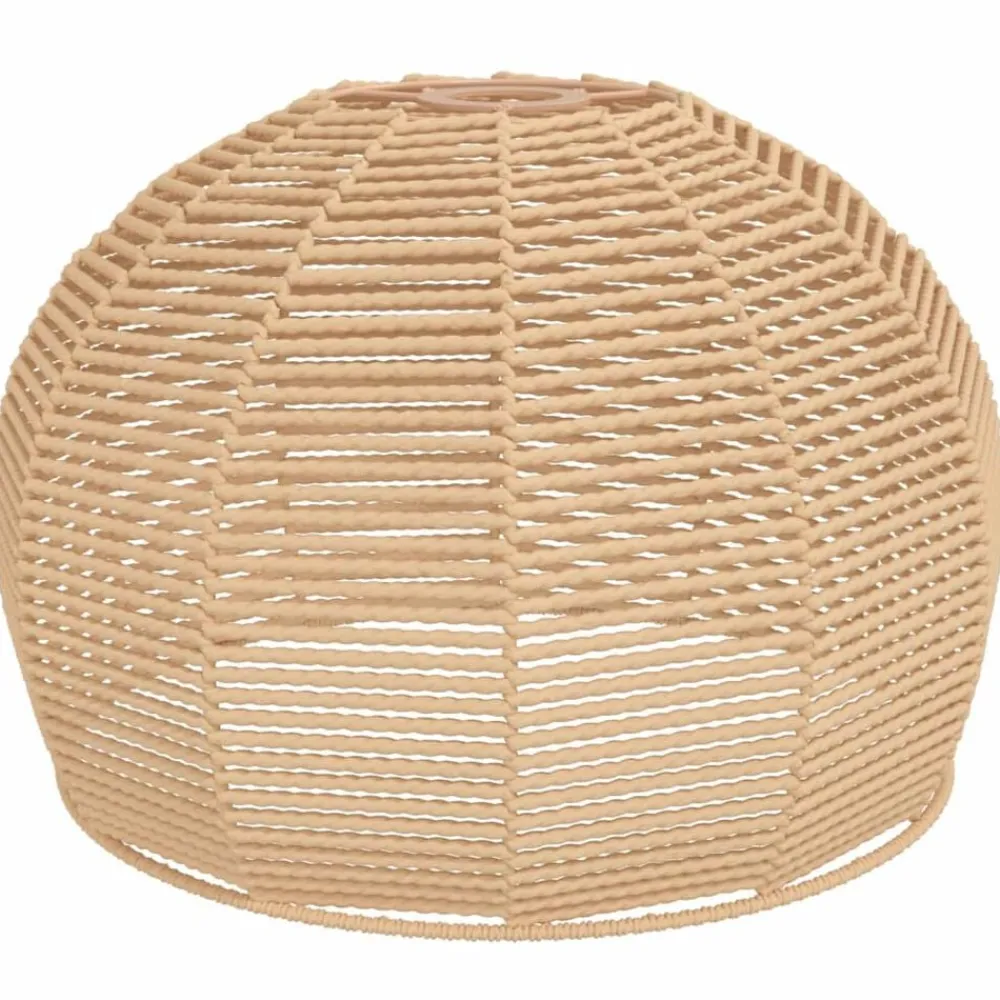vidaXL Accesorios De Iluminación-Pantalla de lámpara de techo hierro y papel Ø36x26 cm