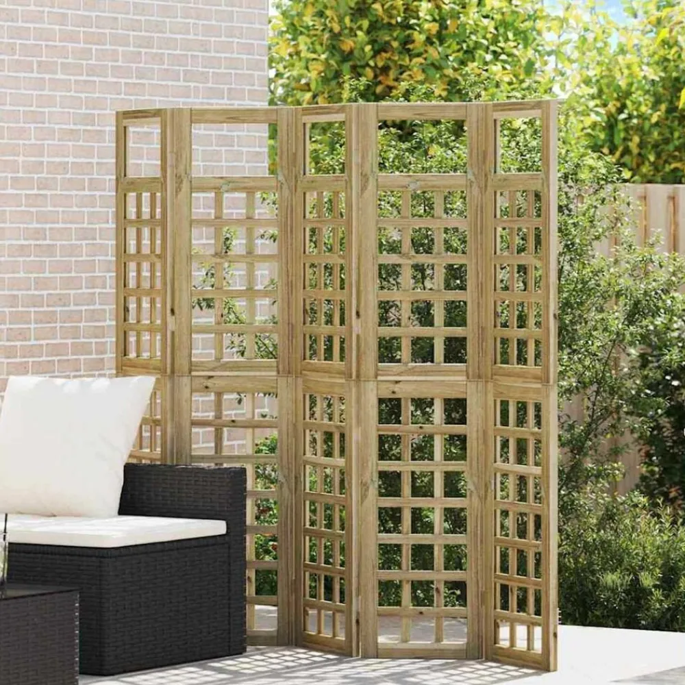 vidaXL Pantalla de Privacidad Marrón miel 200 x 180 cm Online