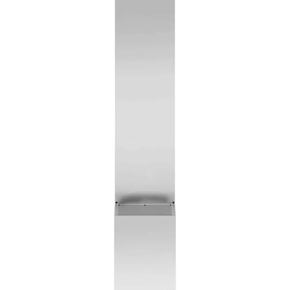 vidaXL Decoración-Pantalla de Privacidad para Jardín Calado Plateado 32 x 140 cm