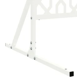 vidaXL Pantalla de Privacidad 100 x 50 x 180 cm Acero White Outlet