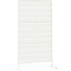 vidaXL Vallas De Jardín-Pantalla de Privacidad 100 x 50 x 180 cm Acero