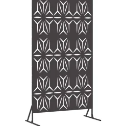 vidaXL Vallas De Jardín-Pantalla de Privacidad 100 x 50 x 180 cm Acero