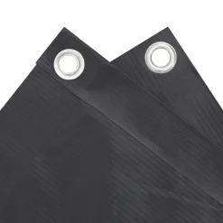 vidaXL Pantalla de privacidad de balcón PVC gris 300x75 cm Antracita Outlet
