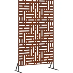 vidaXL Vallas De Jardín-Pantalla de Privacidad Gris 100 x 50 x 180 cm
