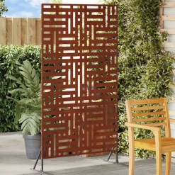 vidaXL Vallas De Jardín-Pantalla de Privacidad Gris 100 x 50 x 180 cm