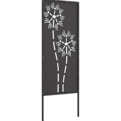 vidaXL Decoración-Pantalla de Privacidad para Jardín Calado 50 x 140 cm