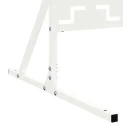 vidaXL Pantalla de Privacidad 100 x 50 x 180 cm Acero White Online