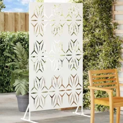 vidaXL Vallas De Jardín-Pantalla de Privacidad 100 x 50 x 180 cm Acero