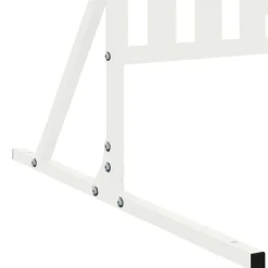 vidaXL Pantalla de Privacidad 100 x 50 x 180 cm Acero White Online