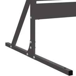 vidaXL Pantalla de Privacidad 100 x 50 x 180 cm Acero Negro Clearance