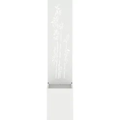 vidaXL Pantalla de Privacidad para Jardín Floral 32 x 140 cm White Best