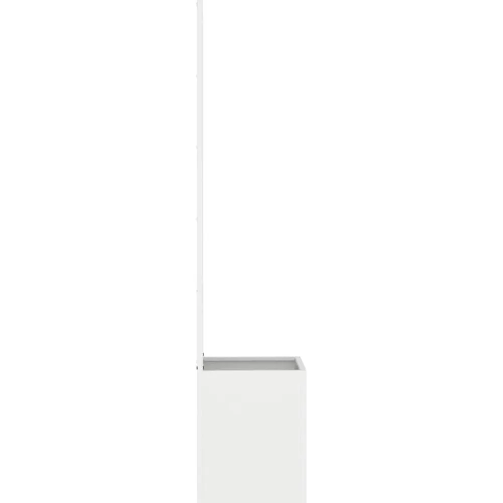 vidaXL Pantalla de Privacidad para Jardín Floral 32 x 140 cm White Best