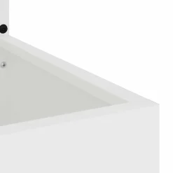 vidaXL Pantalla de Privacidad para Jardín Floral 32 x 140 cm White Best