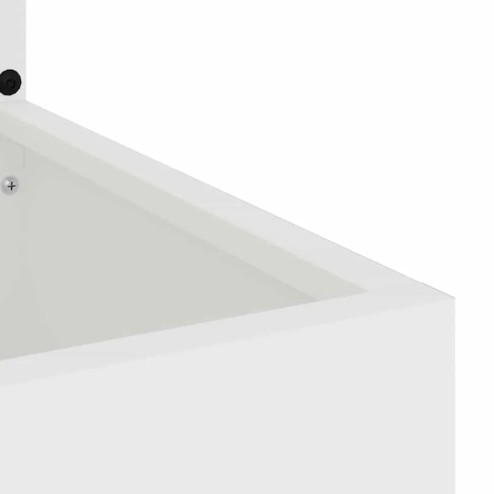vidaXL Pantalla de Privacidad para Jardín Floral 32 x 140 cm White Best
