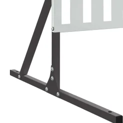 vidaXL Pantalla de Privacidad Gris 100 x 50 x 180 cm Acero Acero galvanizado Online