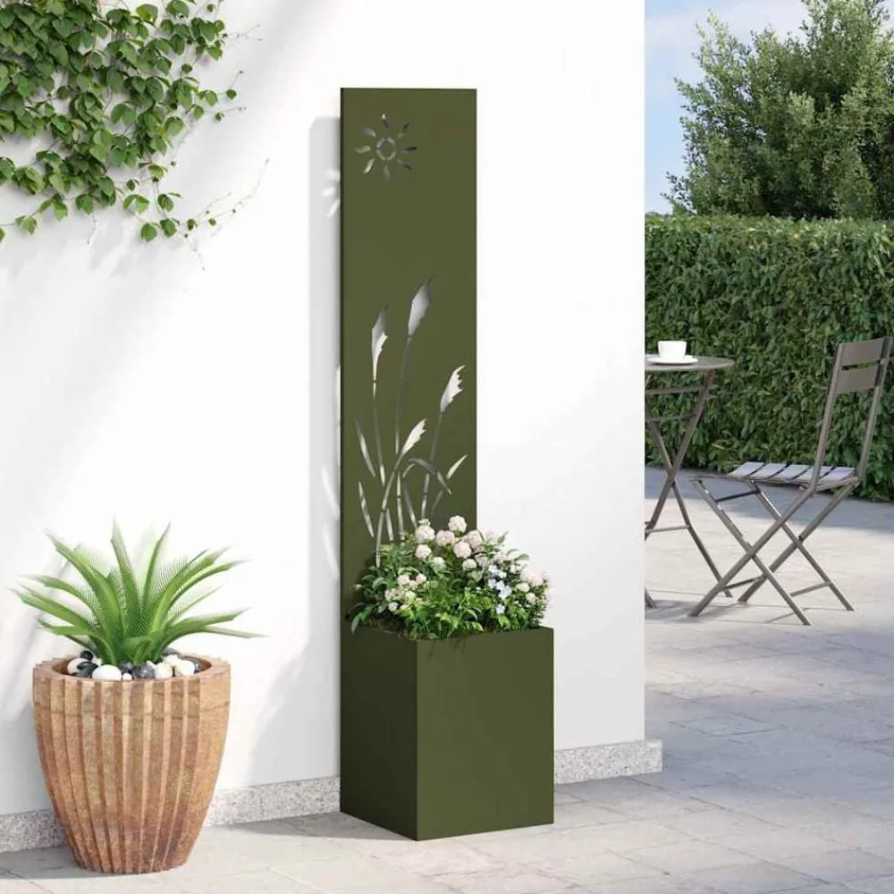 vidaXL Pantalla de Privacidad para Jardín 32 x 140 cm Verde oliva New