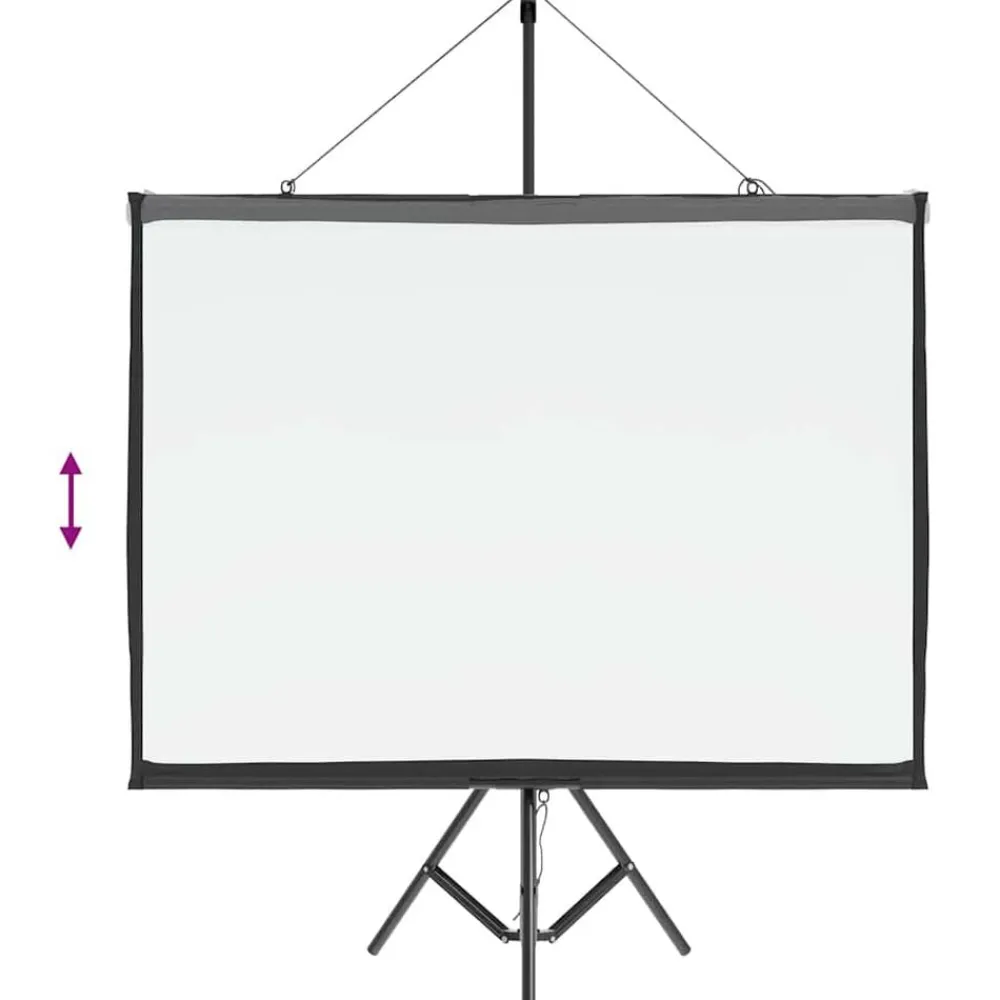 vidaXL Pantalla de proyección con trípode de 50 pulgadas 4:3 Outlet