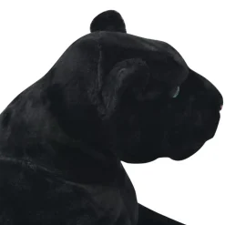 vidaXL Pantera de peluche grande XXL negra Hot