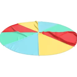 vidaXL Juegos-Paracaídas de juego para niños tela Ø3,5 m