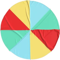 vidaXL Juegos-Paracaídas de juego para niños tela Ø3,5 m