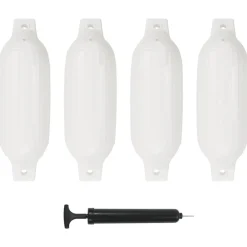 vidaXL Piezas Y Accesorios Para Vehículos-Parachoques para barco 4 unidades PVC 41x11,5 cm
