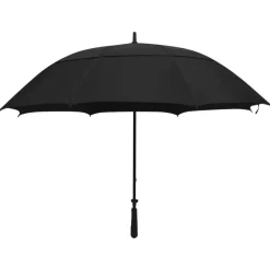 vidaXL Paraguas-Paraguas negro 130 cm