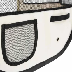 vidaXL Parque de perros plegable y bolsa de transporte 90x90x58cm Azul Online