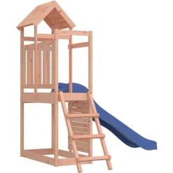 vidaXL Parque infantil de exterior madera maciza Douglas New
