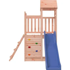 vidaXL Parque infantil de exterior madera maciza Douglas New