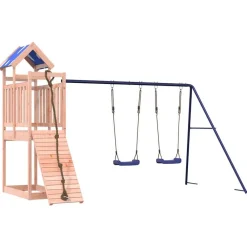 vidaXL Parque infantil de exterior madera maciza Douglas3156935 Outlet