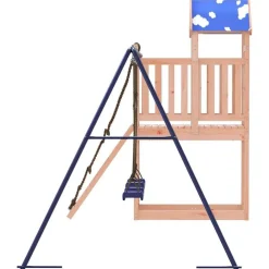 vidaXL Parque infantil de exterior madera maciza Douglas3156935 Outlet