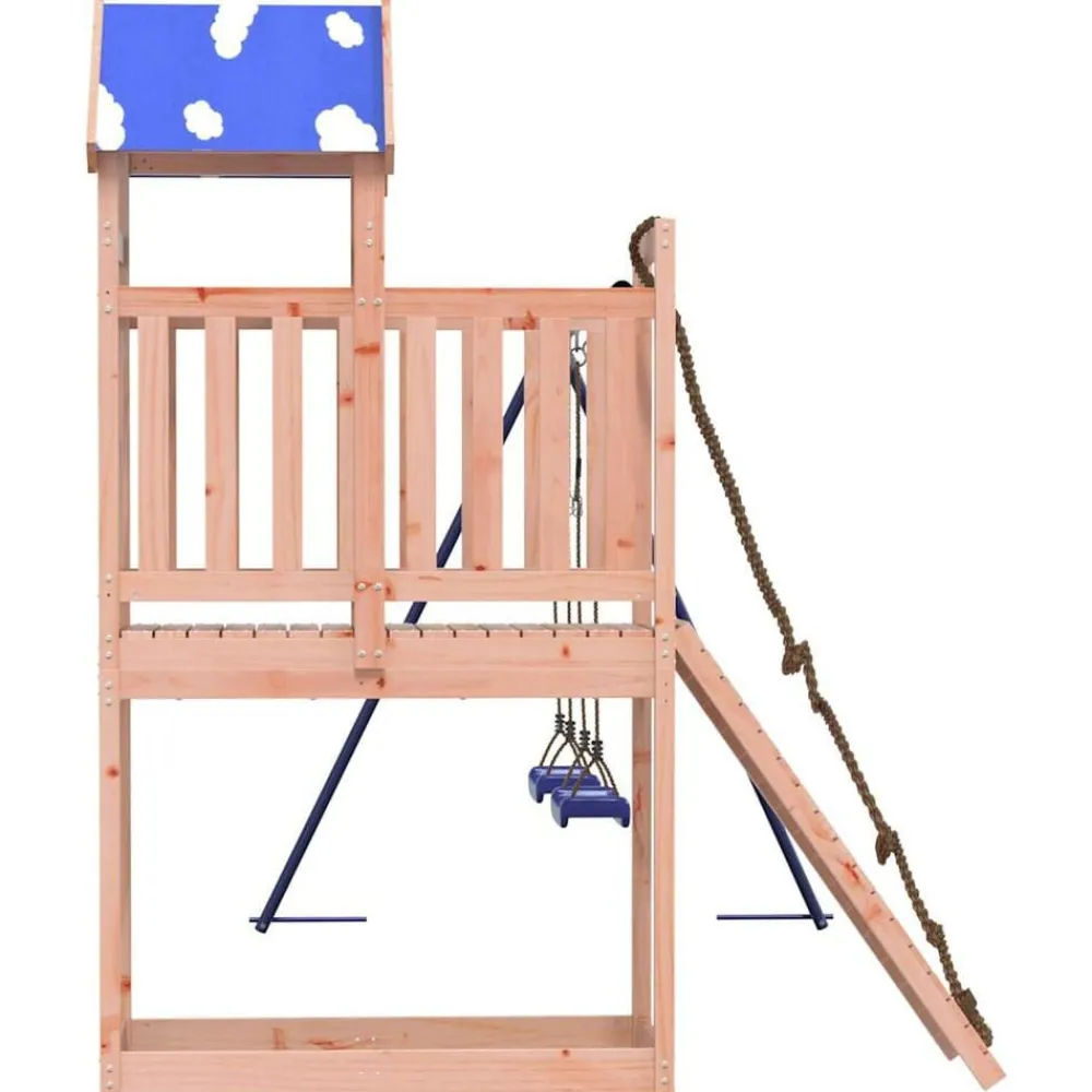 vidaXL Parque infantil de exterior madera maciza Douglas3156935 Outlet
