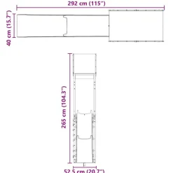 vidaXL Parque infantil de exterior madera de pino impregnada New