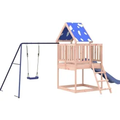 vidaXL Parque infantil de exterior madera maciza Douglas3156935 Sale
