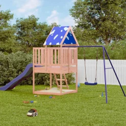 vidaXL Parque infantil de exterior madera maciza Douglas3156935 Sale