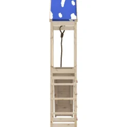 vidaXL Parque infantil de exterior de madera maciza de pino Clearance