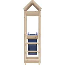 vidaXL Parque infantil de exterior de madera maciza de pino