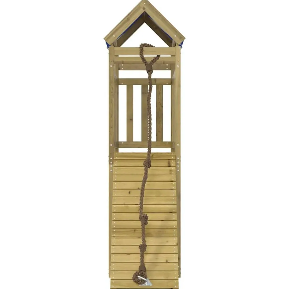 vidaXL Parque infantil de exterior madera de pino impregnada Hot