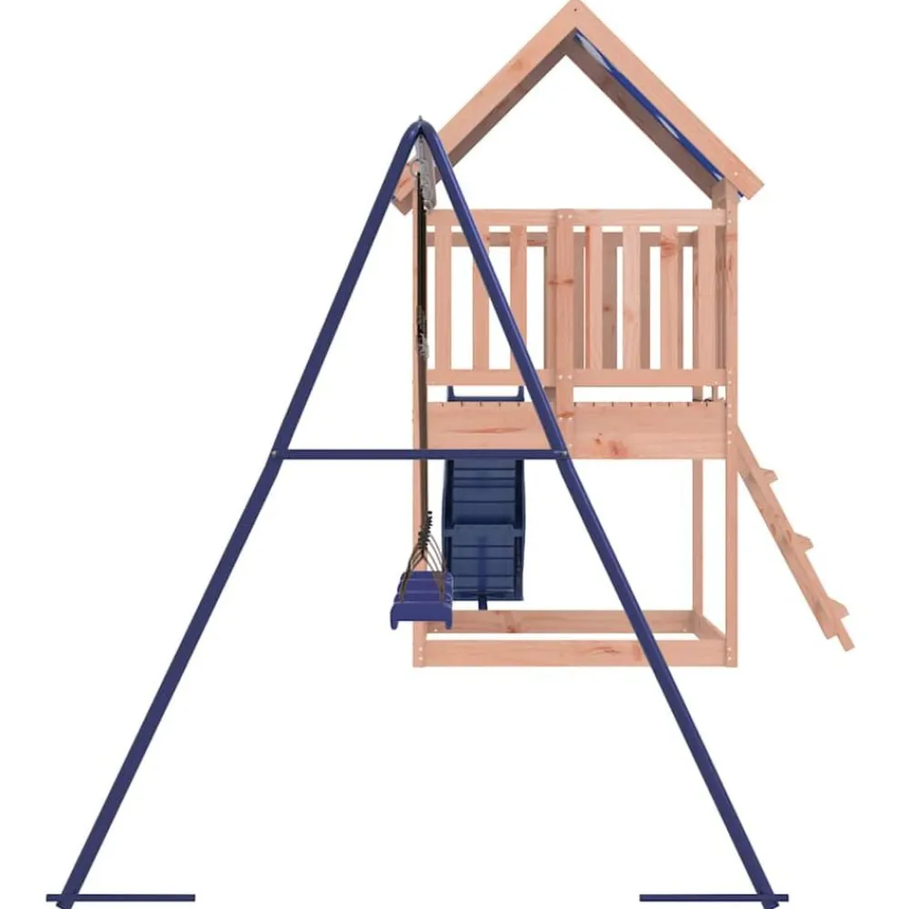 vidaXL Parque infantil de exterior madera maciza Douglas3156935 New