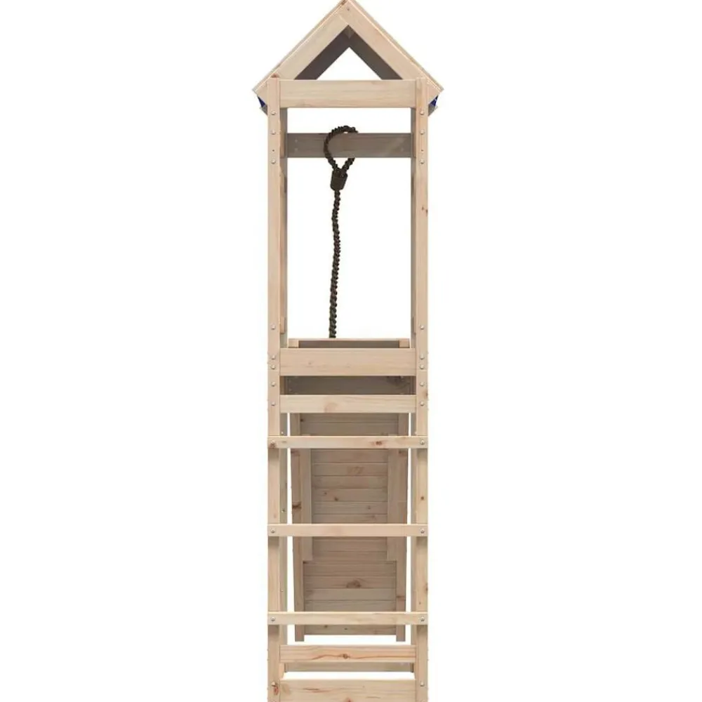 vidaXL Parque infantil de exterior de madera maciza de pino Sale