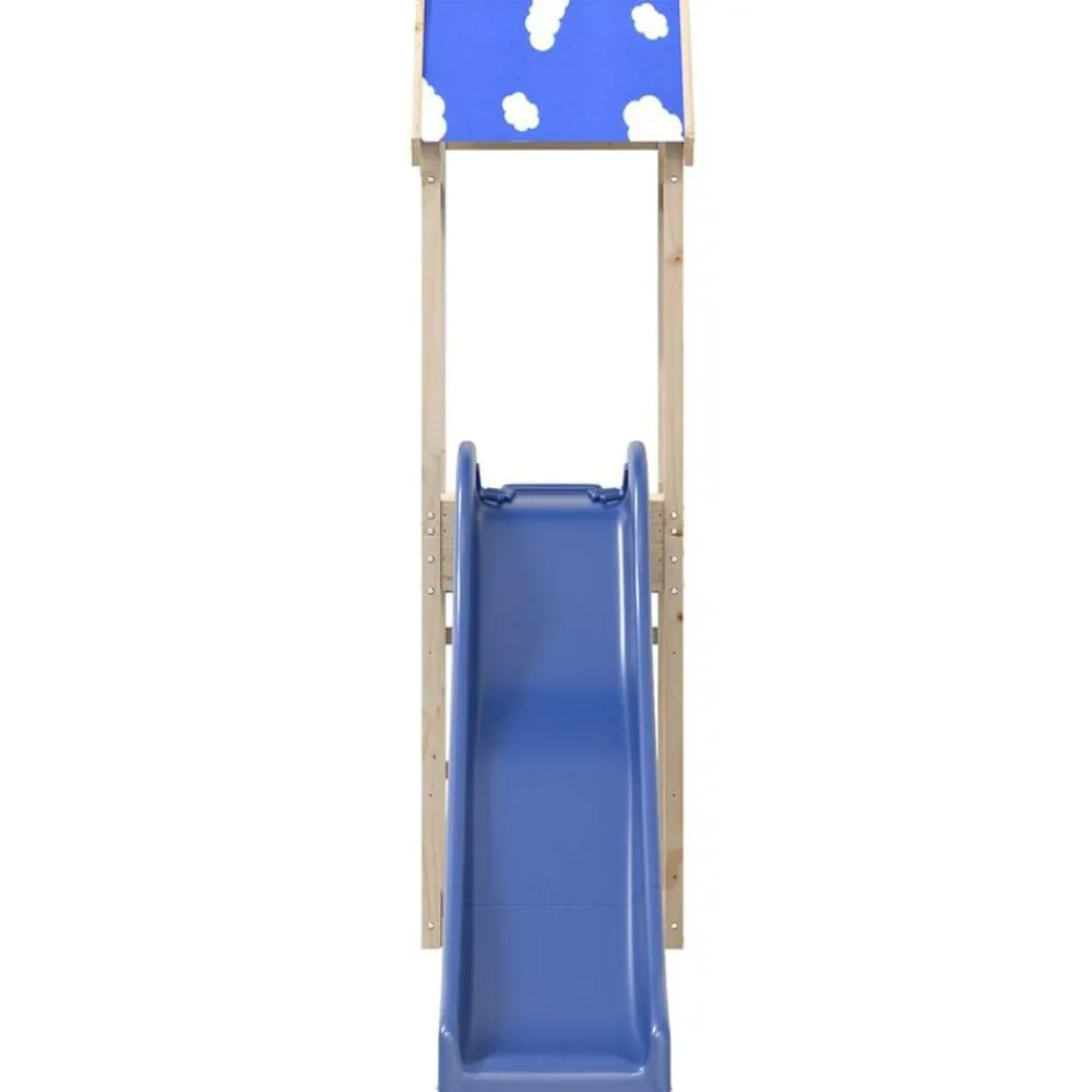 vidaXL Parque infantil de exterior de madera maciza de pino Discount