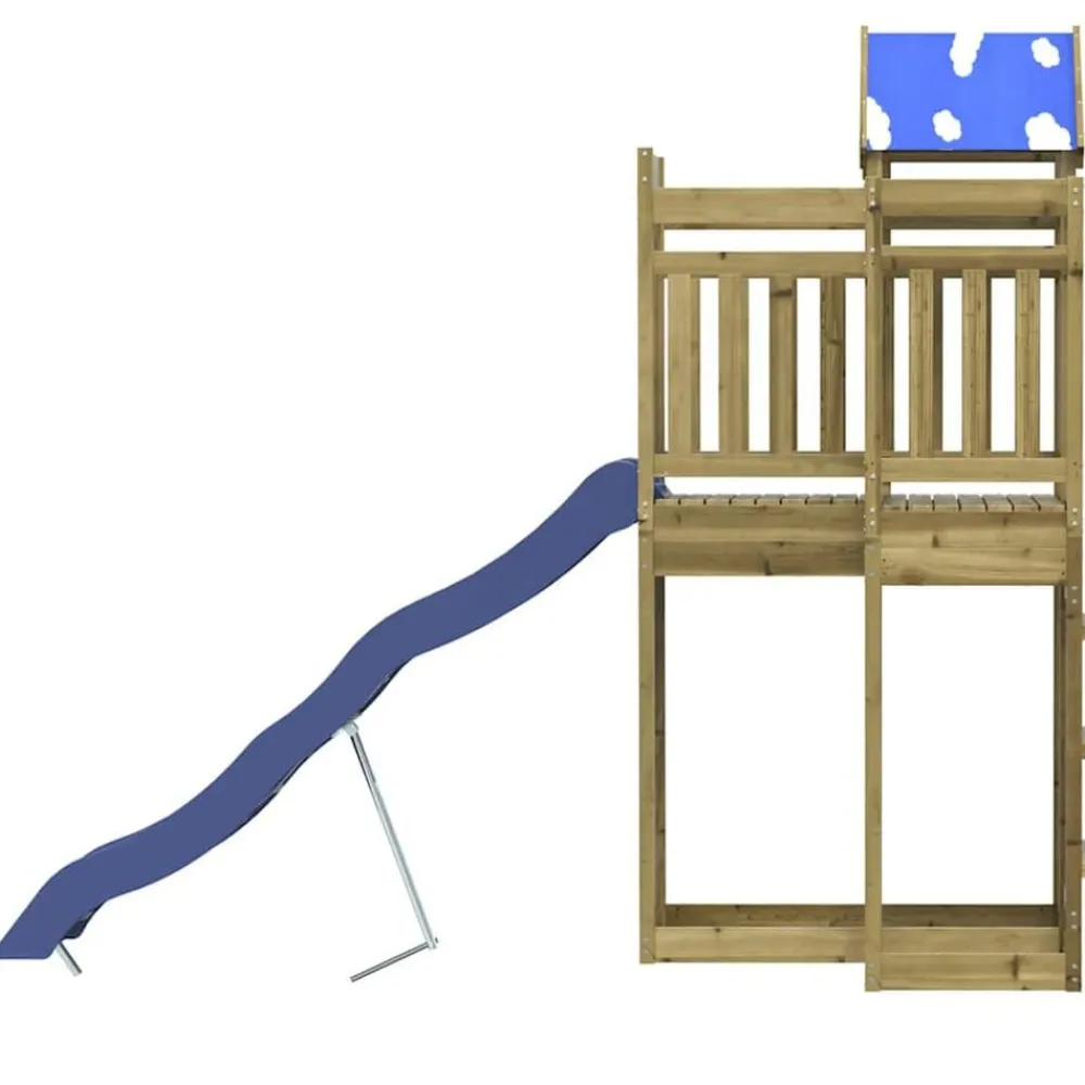 vidaXL Parque infantil de exterior madera de pino impregnada Discount