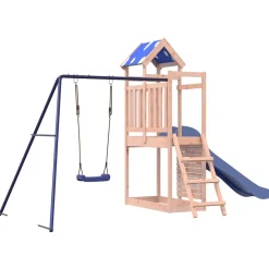 vidaXL Parque infantil de exterior madera maciza Douglas3156935 Discount