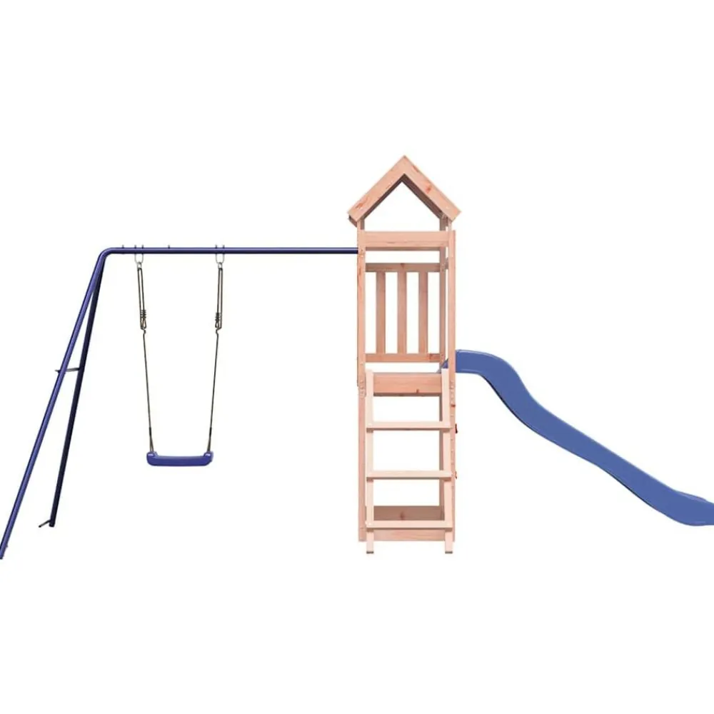 vidaXL Parque infantil de exterior madera maciza Douglas3156935 Discount
